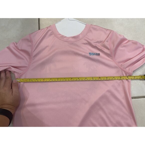 3/$15 SALE - World Wide Sportsman Girls Surfcaster Tropical Scene Shirt Size L - Picture 11 of 12